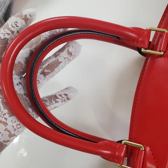 Louis Vuitton Red Epi Rivera Handbag - Picture 7 of 12